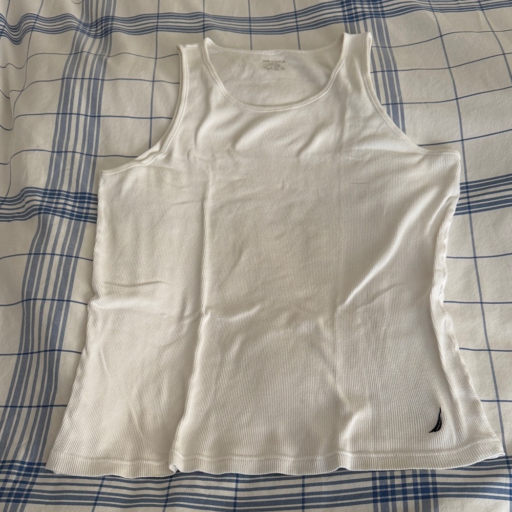 Nautica White Tank Top